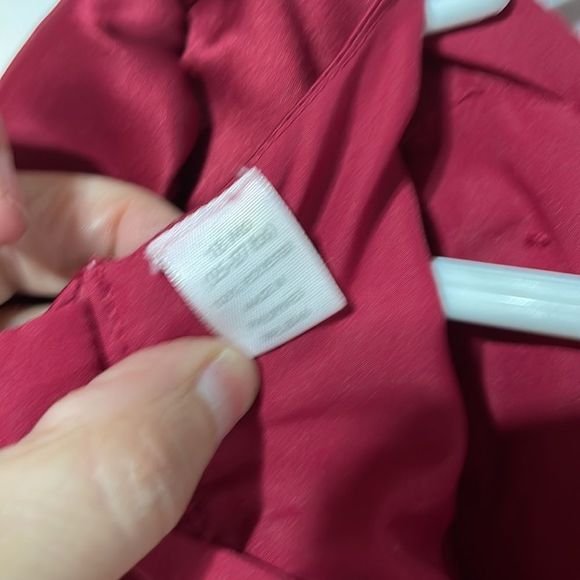 Rosette Burgundy Baby Girl Special Occasion Dress and Bloomers 18 months - Picture 12 of 13